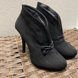 Black Bootie Heels